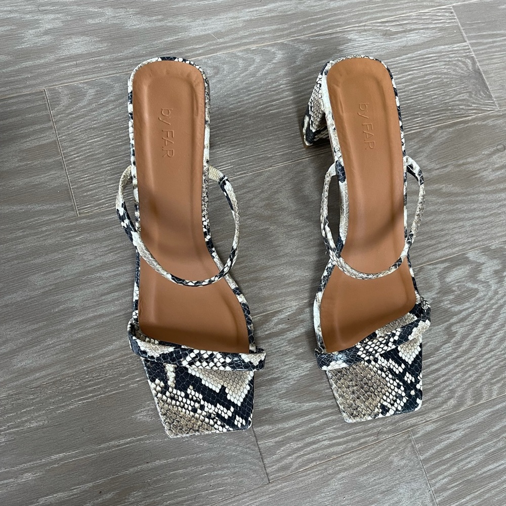By Far Snake Sandals